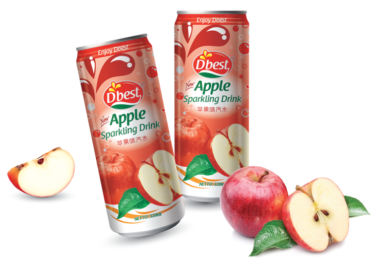 D’best > New Apple Sparkling Drink Inmas