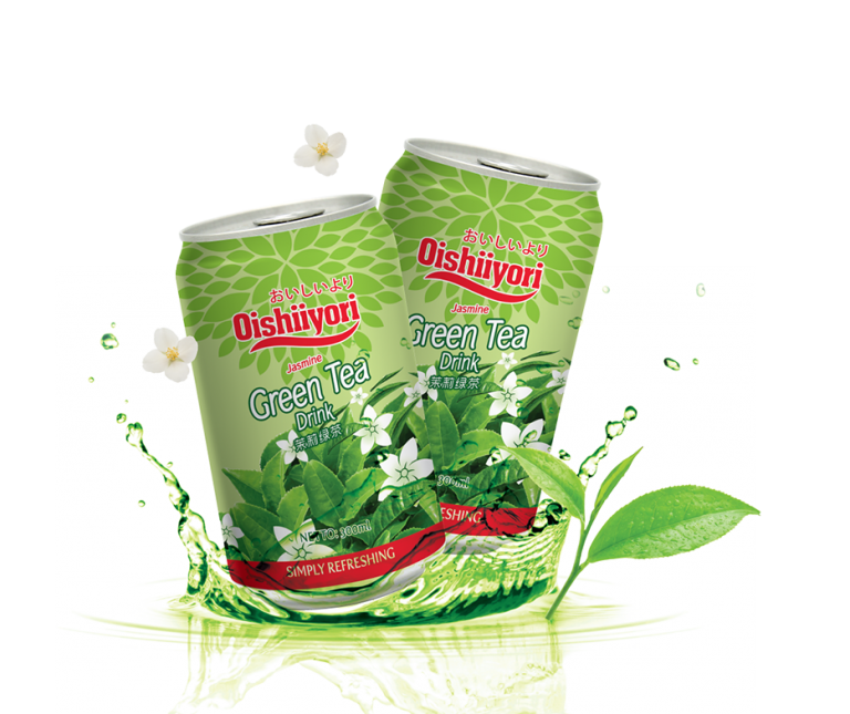 Oishiiyori > Jasmine Green Tea Drink Inmas